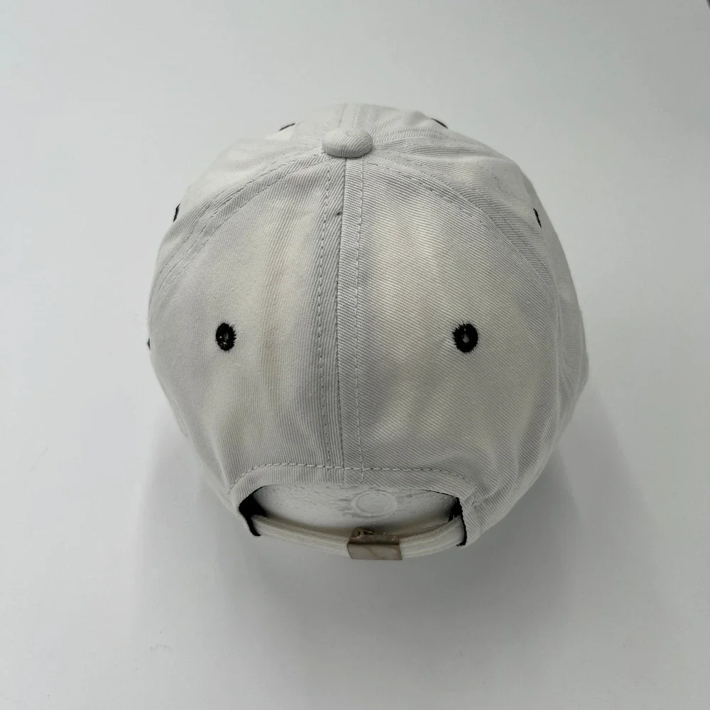 Adidas NHL Womens Collection White Black Star Logo Baseball Cap One Size‎